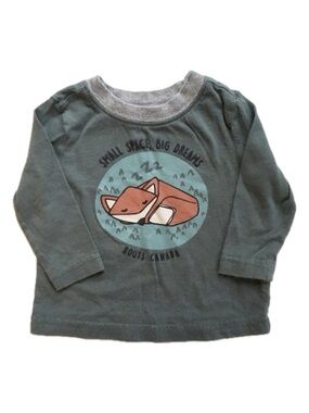 Baby Roots Long-Sleeve T-shirt | Red Fox | 3-6M
